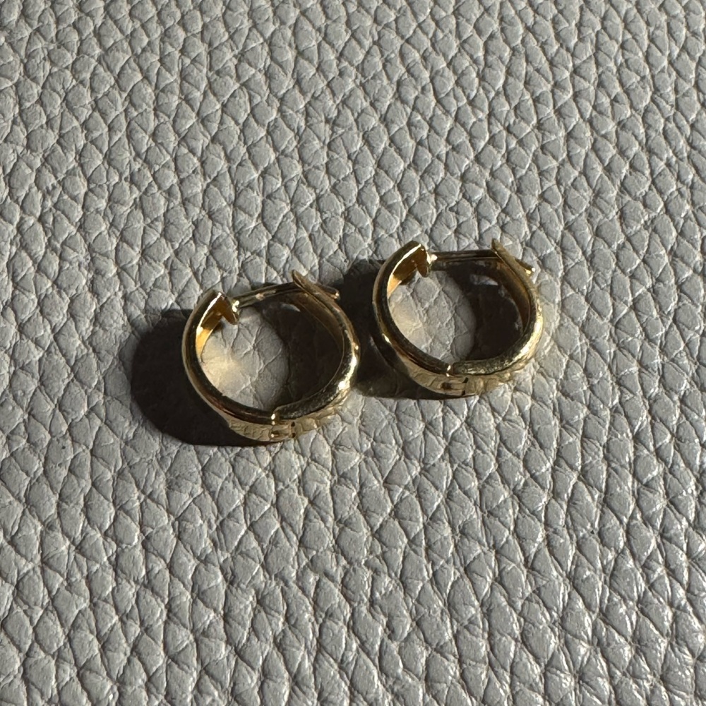 Gold Hoop Earrings